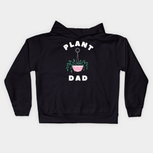 Plant Dad V1 Dark Kids Hoodie